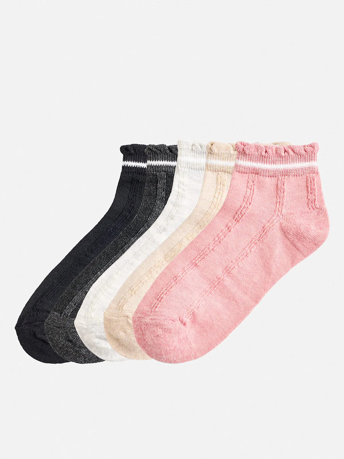 PACK X5 CALCETINES MUJER PALMERS ALGODÓN  - 1