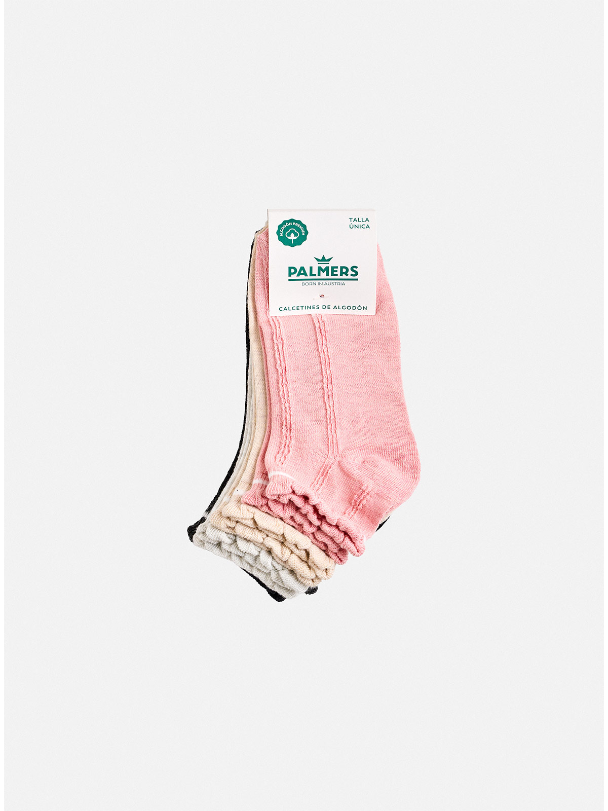 PACK X5 CALCETINES MUJER PALMERS ALGODÓN  - 7