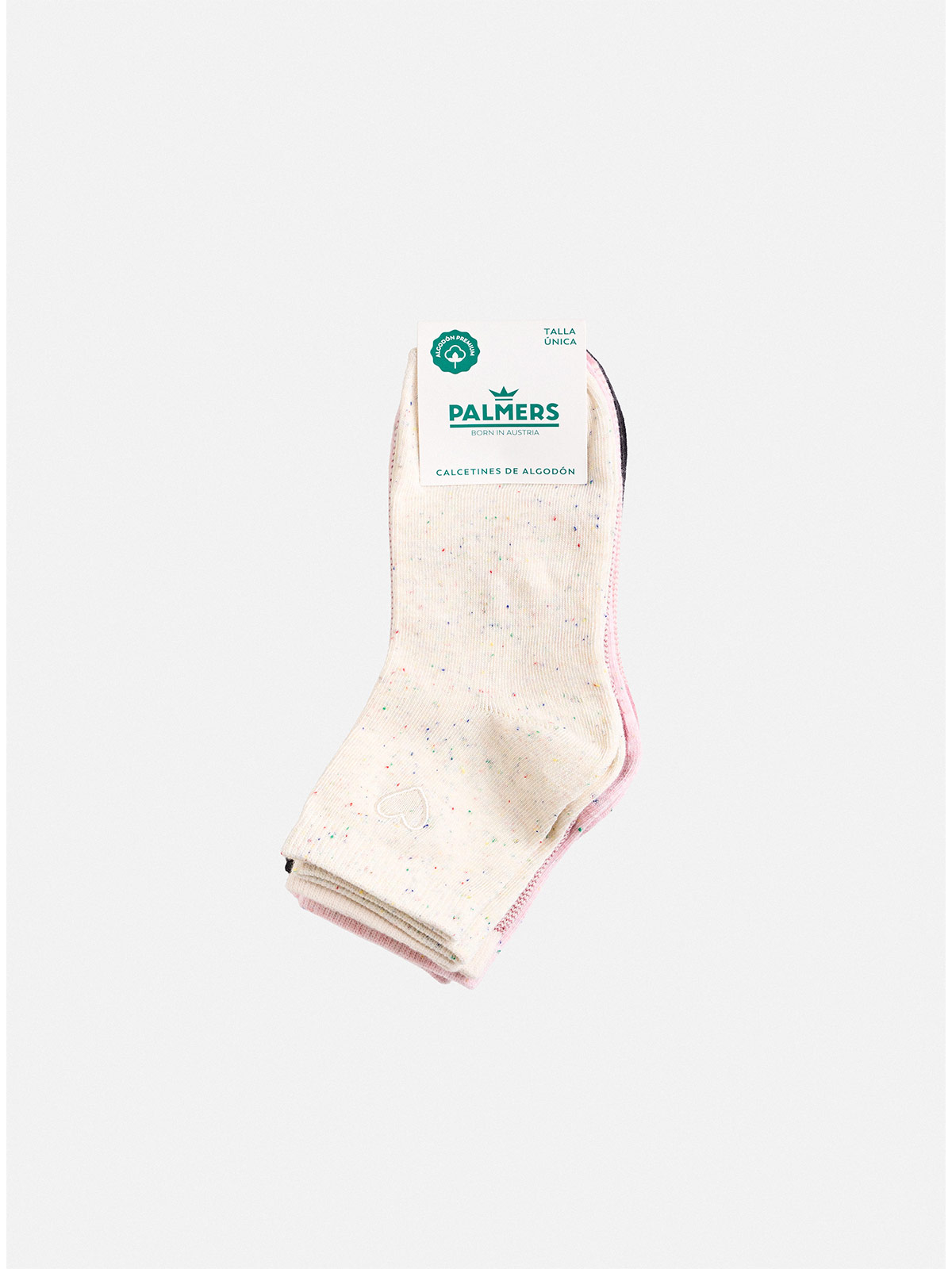 PACK X5 CALCETINES MUJER PALMERS ALGODÓN  - 7