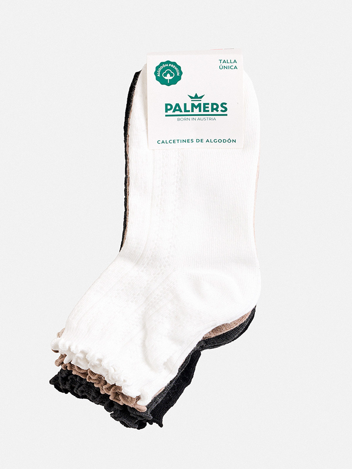 PACK X5 CALCETINES MUJER PALMERS ALGODÓN  - 7
