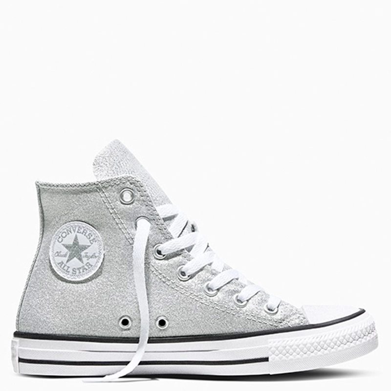 ZAPATILLAS MUJER CONVERSE URBANAS PLATEADA CHUCK TAYLOR ALL STAR - 1