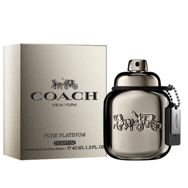 PERFUME HOMBRE COACH PURE PLATINUM PARFUM 40ML EDICIÓN LIMITADA - 1