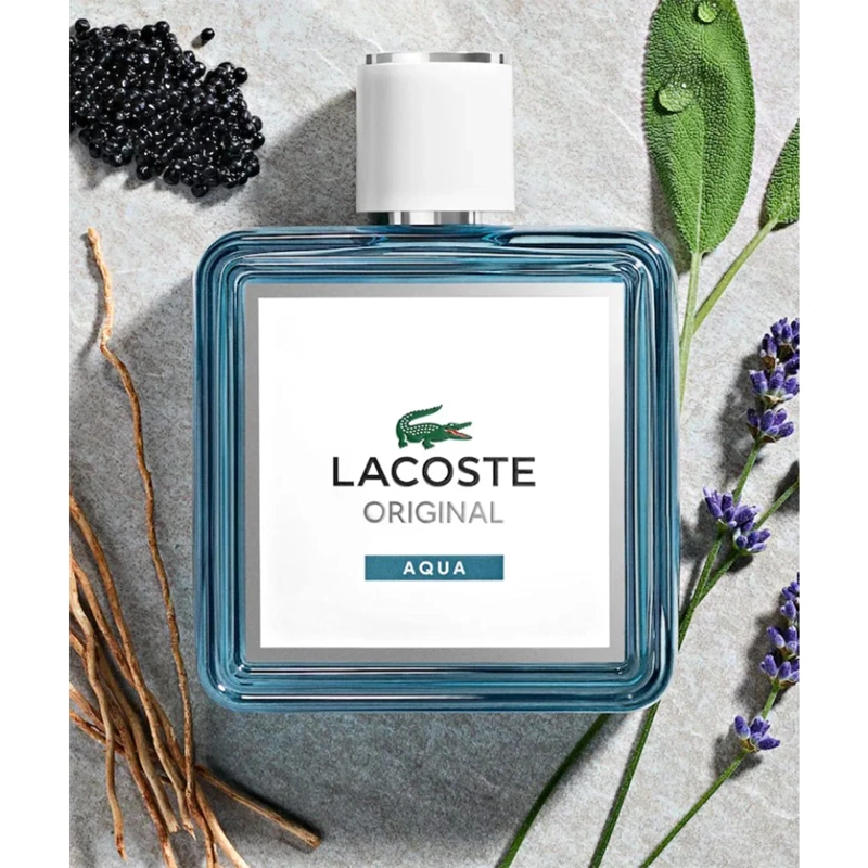 PERFUME HOMBRE LACOSTE ORIGINAL AQUA EDP 60ML EDICIÓN LIMITADA - 3