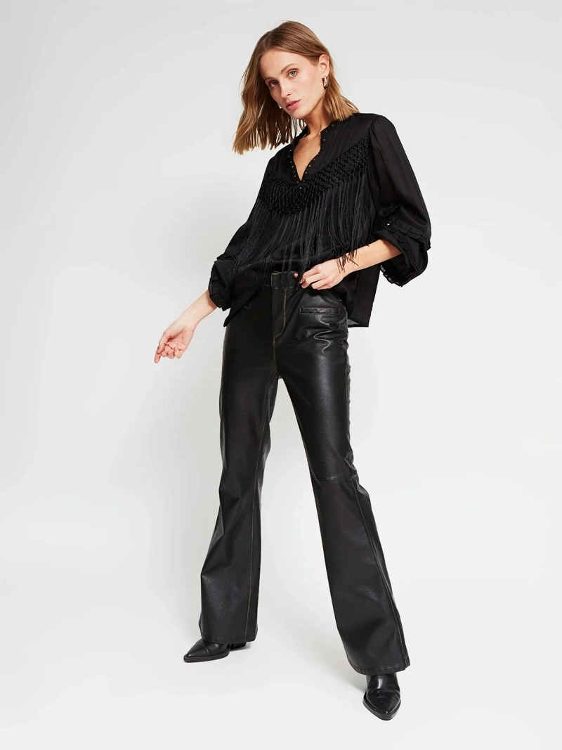 BLUSA MUJER MARIA CHER X MARQUIS ESCOTE EN V ROMÁNTICA - 6