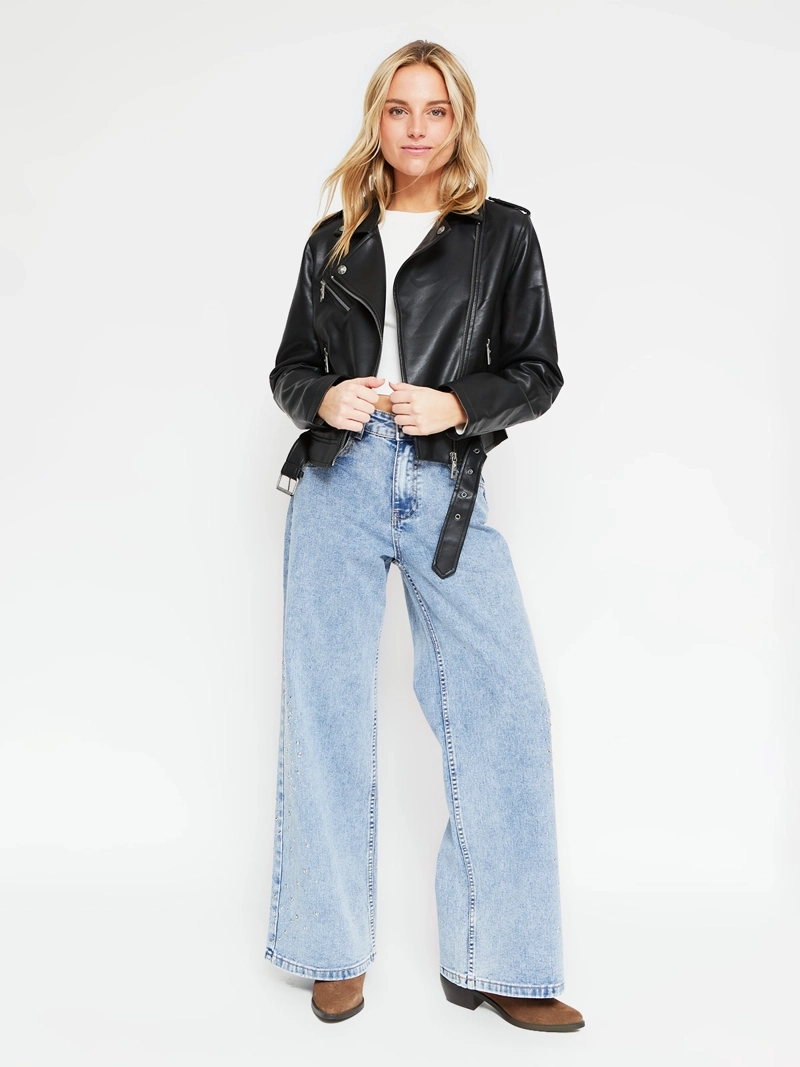 CHAQUETA MUJER BARBADOS BIKER - 5