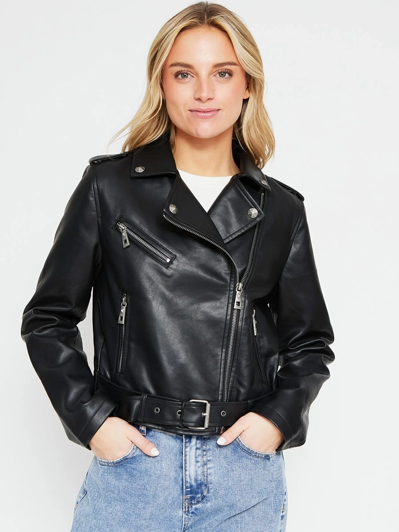 CHAQUETA MUJER BARBADOS BIKER - 2