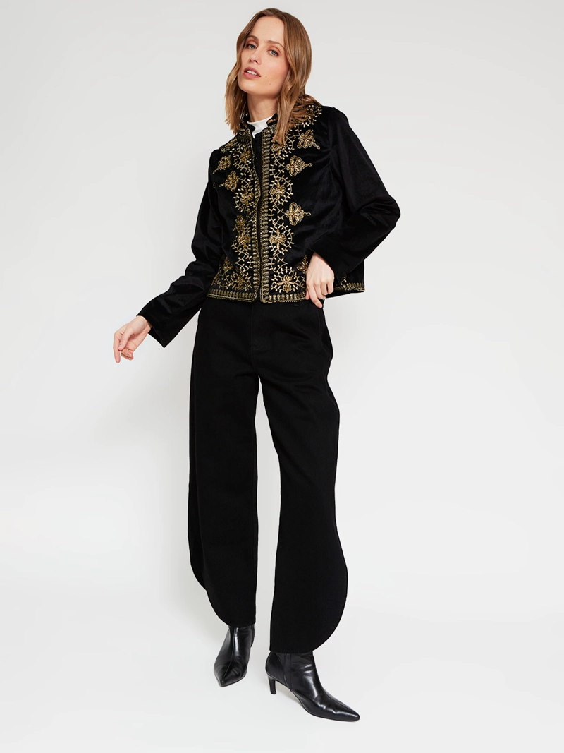 CHAQUETA MUJER MARQUIS ALGODÓN VELVET TEJIDA - 5