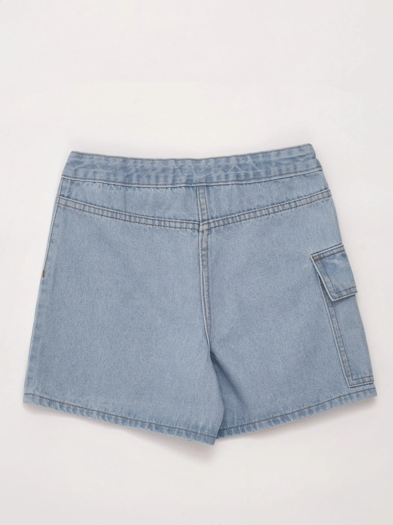 FALDA SHORT NIÑA INDEX TEEN ALGODÓN CARGO - 4
