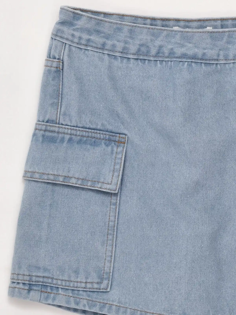 FALDA SHORT NIÑA INDEX TEEN ALGODÓN CARGO - 6