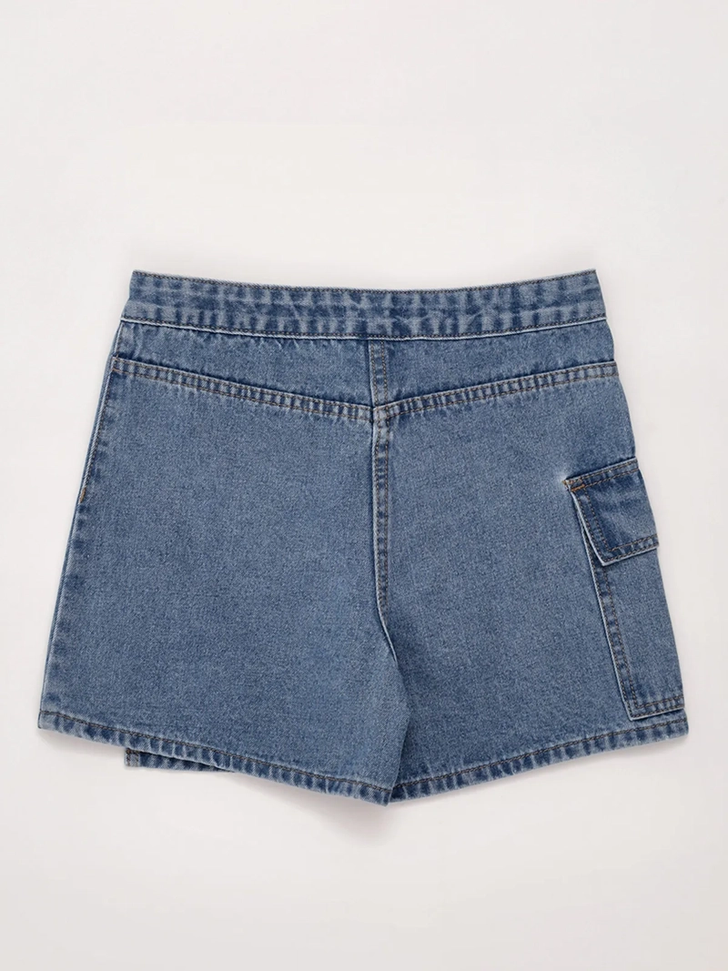 FALDA SHORT NIÑA INDEX TEEN ALGODÓN CARGO - 4