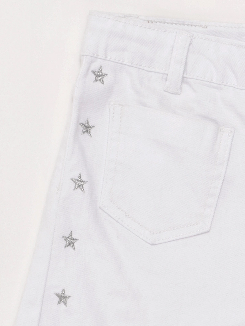 SHORT NIÑA INDEX TEEN ALGODÓN ESTRELLAS - 5