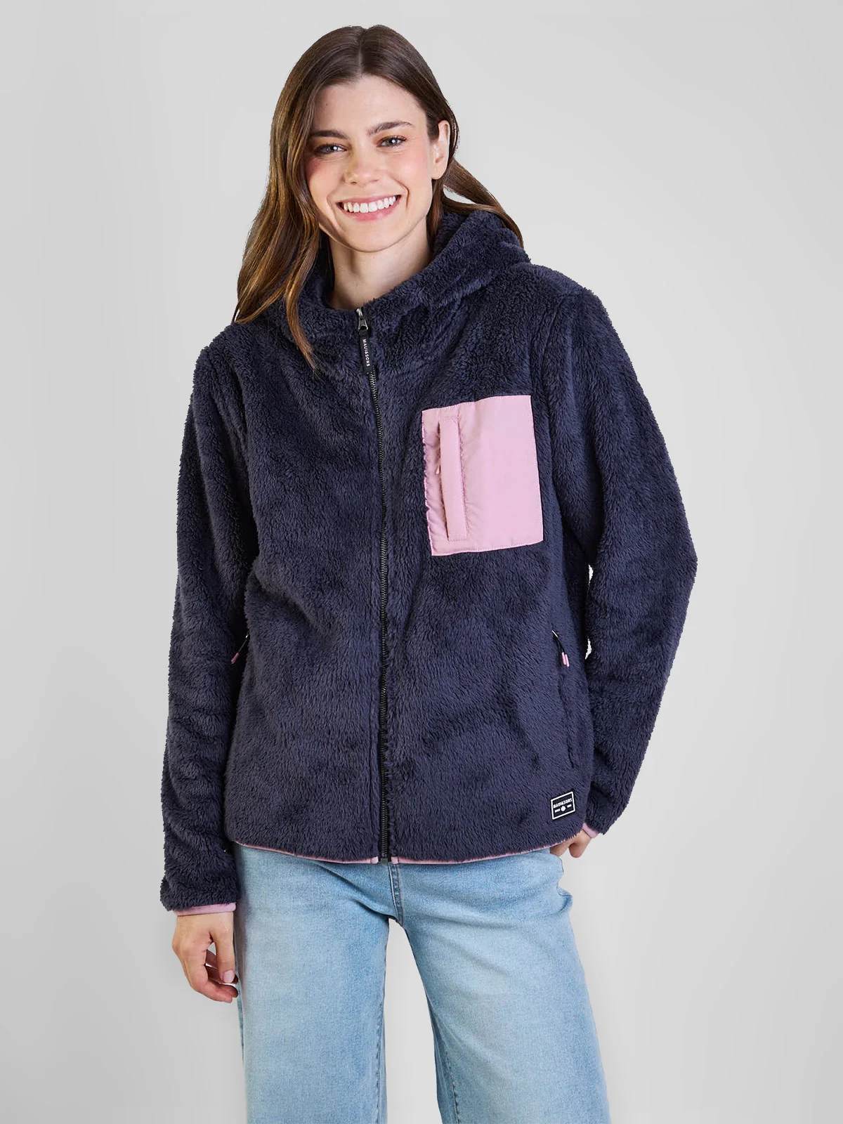 MAUI & SONS POLERÓN MUJER MAUI AND SONS ALGODÓN FULL ZIPPER