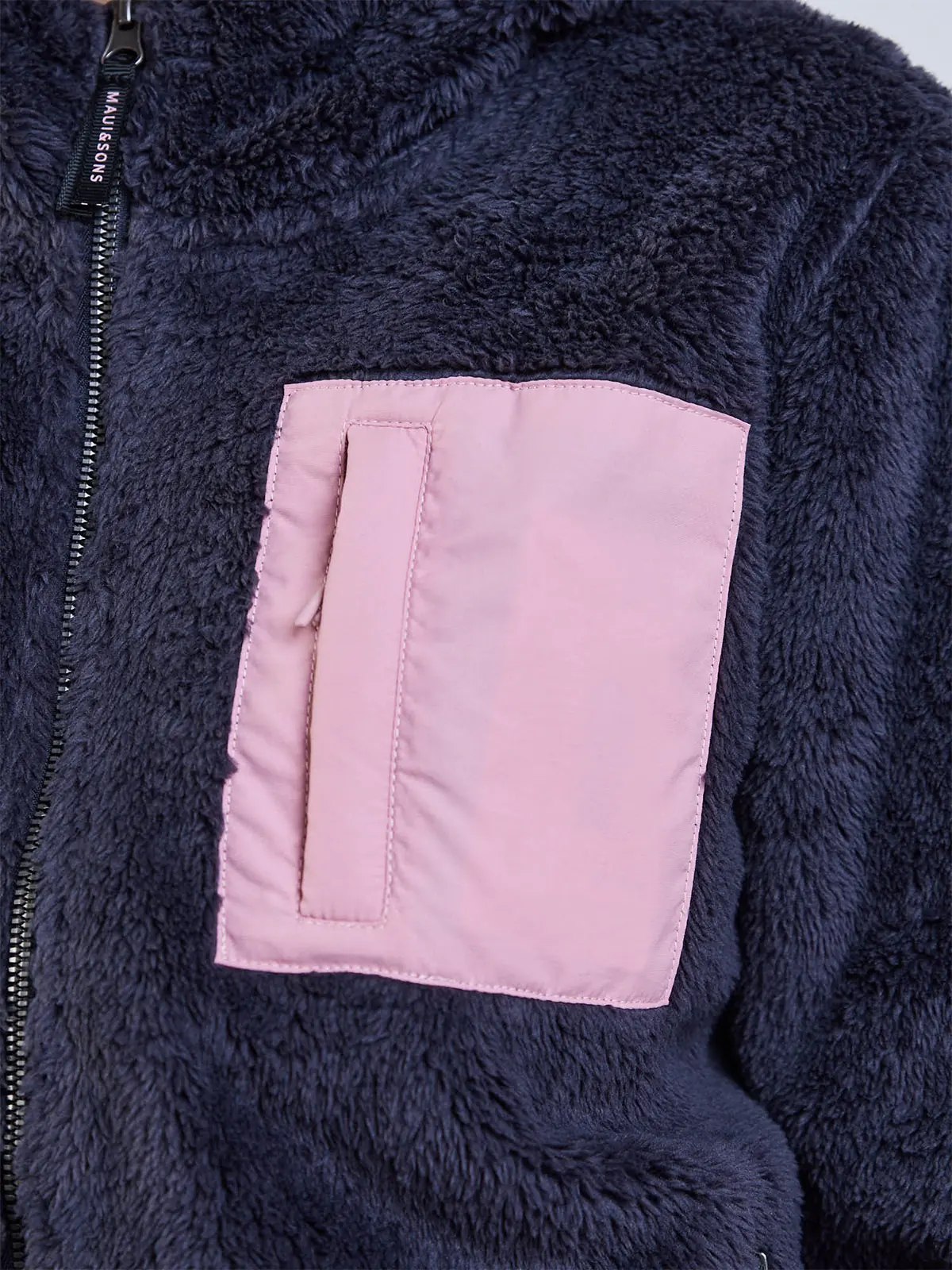 POLERÓN MUJER MAUI AND SONS ALGODÓN FULL ZIPPER - 5