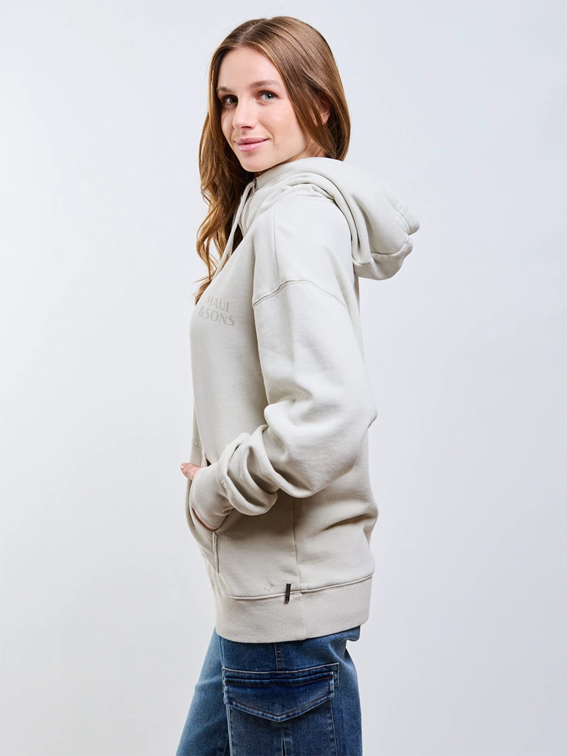 POLERÓN MUJER MAUI AND SONS ALGODÓN FULL ZIPPER - 3