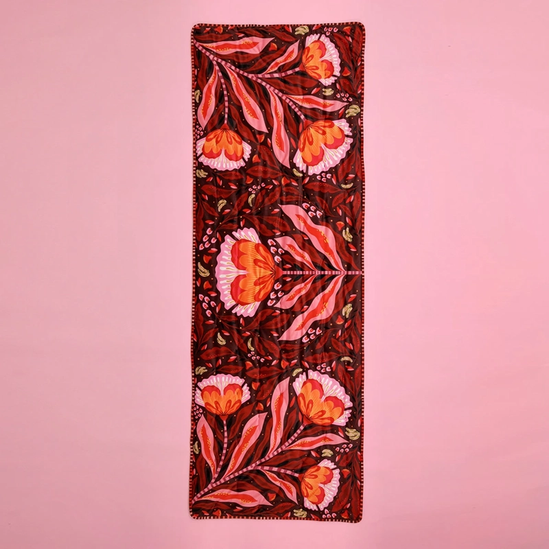 PIECERA RIPLEY HOME LA NEGRA MARÍA FLOR 90X230 CM - 1