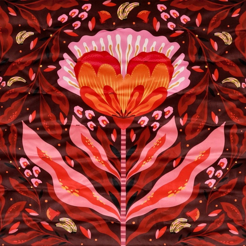 PIECERA RIPLEY HOME LA NEGRA MARÍA FLOR 90X230 CM - 4