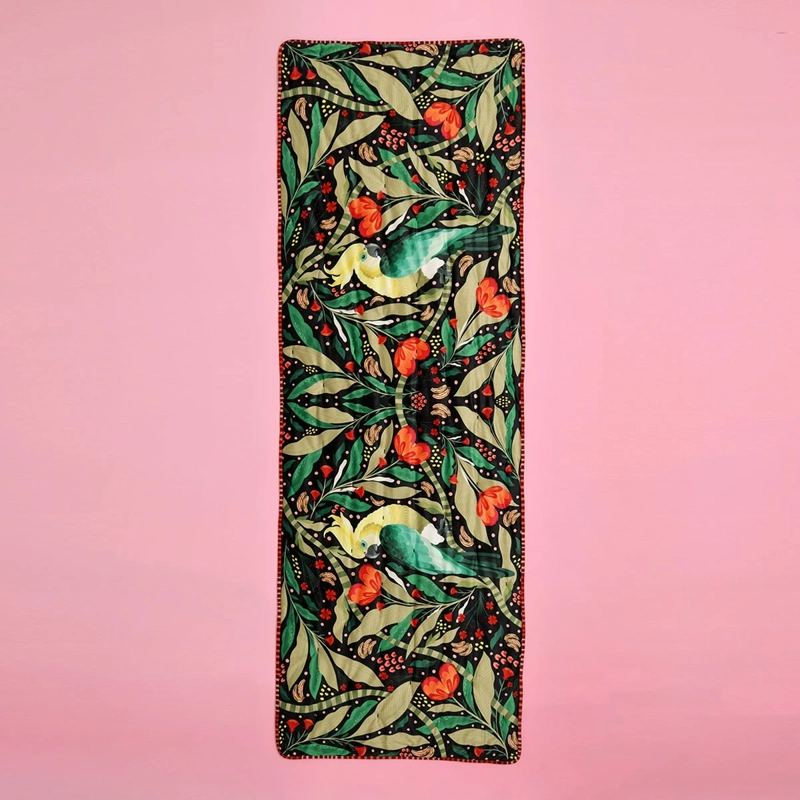 PIECERA RIPLEY HOME LA NEGRA MARÍA PÁJARO 90X230 CM - 1