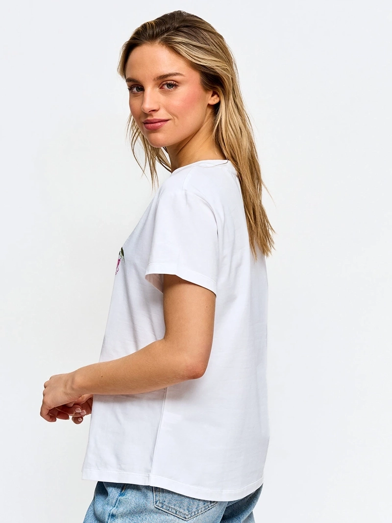 POLERA MUJER PEPE JEANS ALGODÓN PRINT - 2