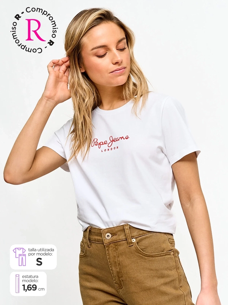 POLERA MUJER PEPE JEANS ALGODÓN  - 1
