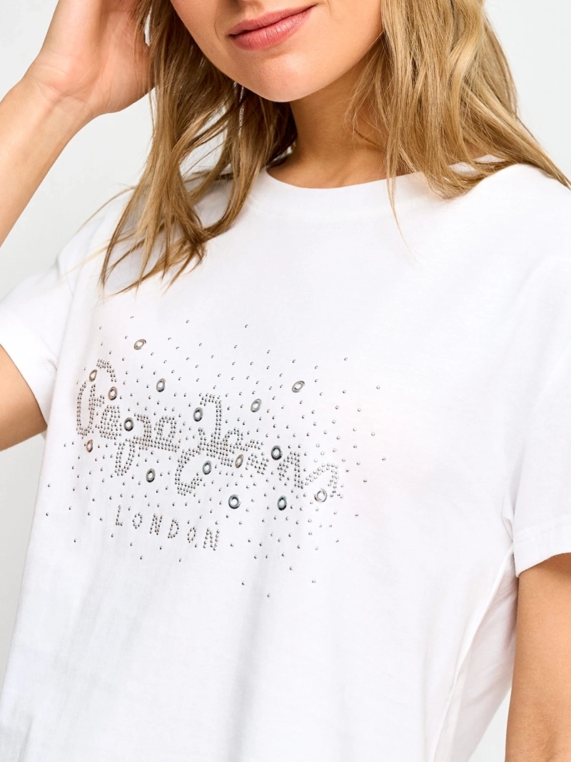 POLERA MUJER PEPE JEANS ALGODÓN MANGA CORTA - 4