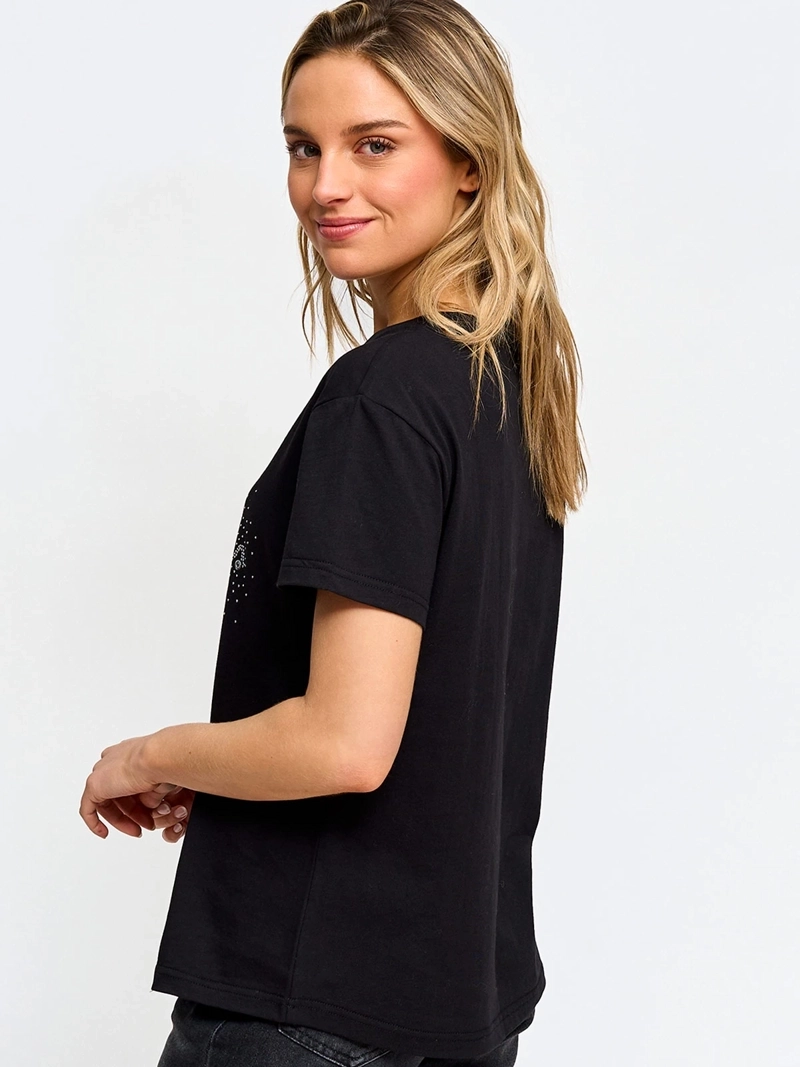 POLERA MUJER PEPE JEANS ALGODÓN MANGA CORTA - 2