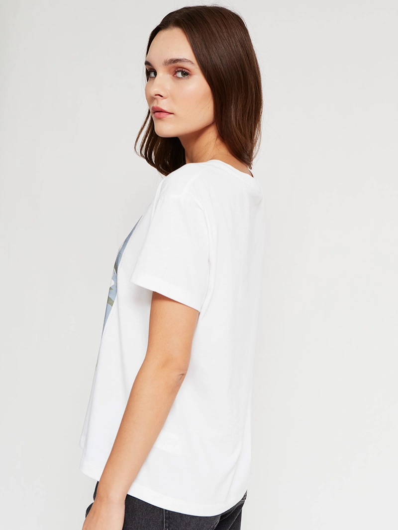 POLERA MUJER PEPE JEANS ALGODÓN ESTAMPADA - 2