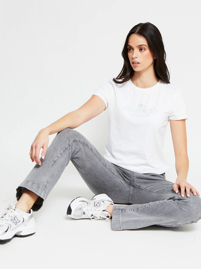 POLERA MUJER AEROPOSTALE ALGODÓN  - 5