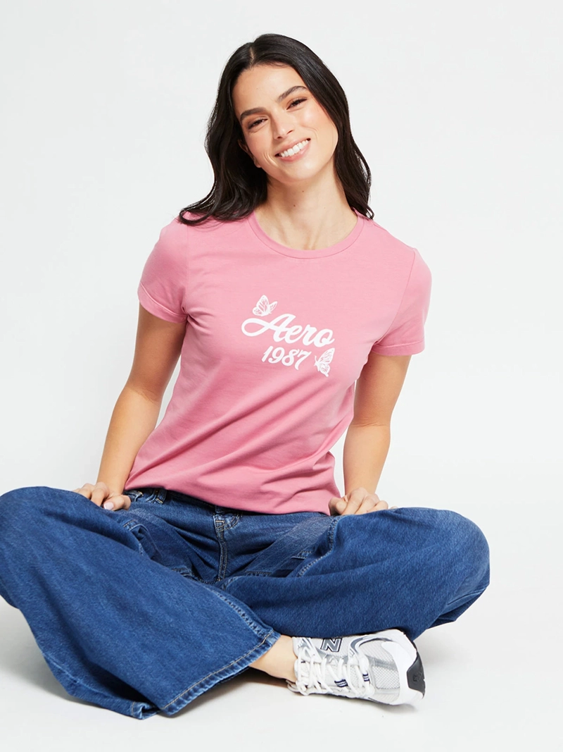 POLERA MUJER AEROPOSTALE ALGODÓN  - 5