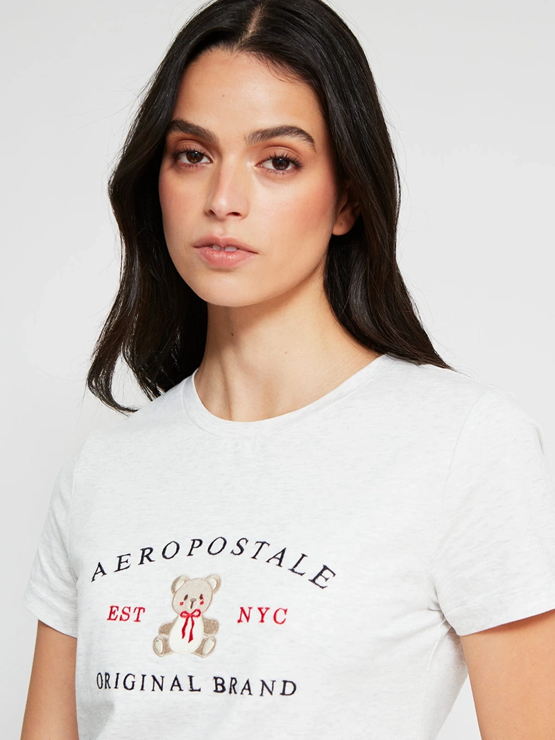 POLERA MUJER AEROPOSTALE ALGODÓN  - 4