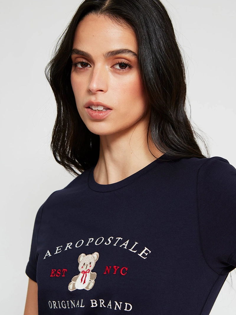 POLERA MUJER AEROPOSTALE ALGODÓN  - 4