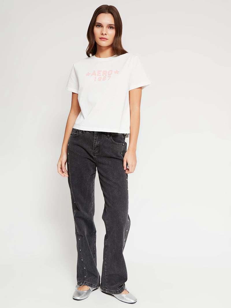 POLERA MUJER AEROPOSTALE ALGODÓN  - 4