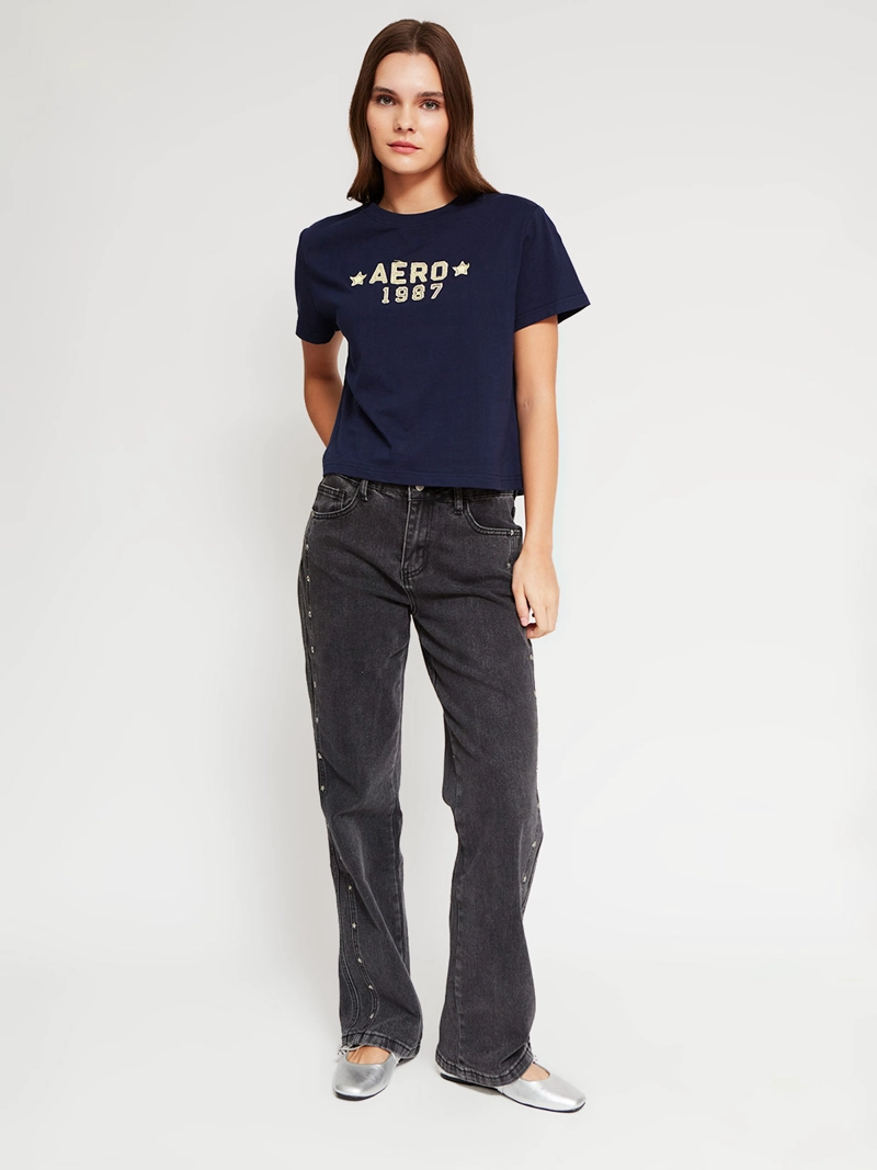 POLERA MUJER AEROPOSTALE ALGODÓN  - 4