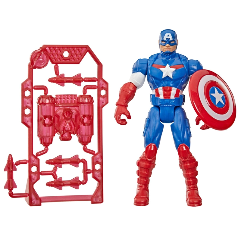 FIGURA DE ACCIÓN MARVEL AVENGERS ACTION VERSE CAPITÁN AMÉRICA - 1