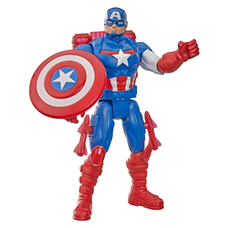 FIGURA DE ACCIÓN MARVEL AVENGERS ACTION VERSE CAPITÁN AMÉRICA - 3