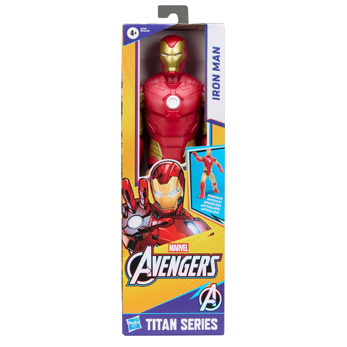 FIGURA DE ACCIÓN MARVEL AVENGERS TITAN HERO SERIES IRON MAN - 4