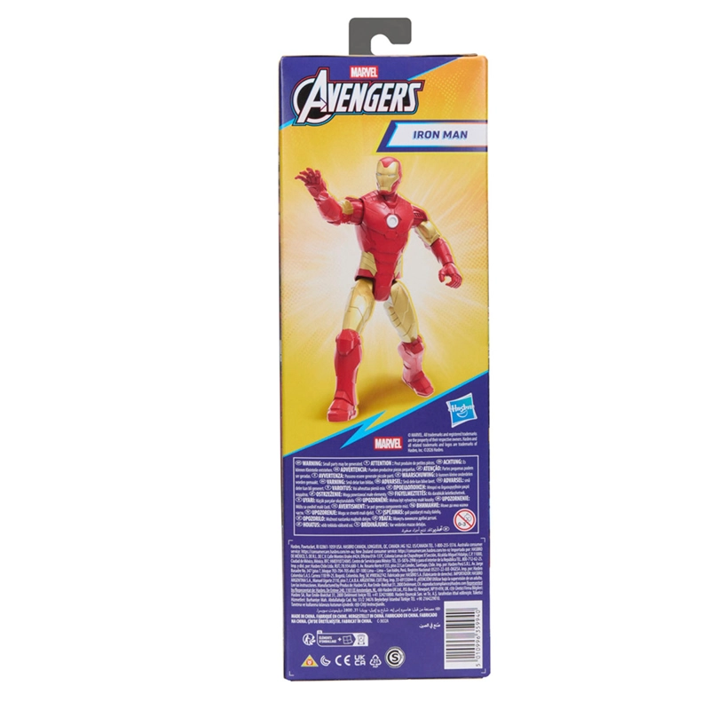 FIGURA DE ACCIÓN MARVEL AVENGERS TITAN HERO SERIES IRON MAN - 5