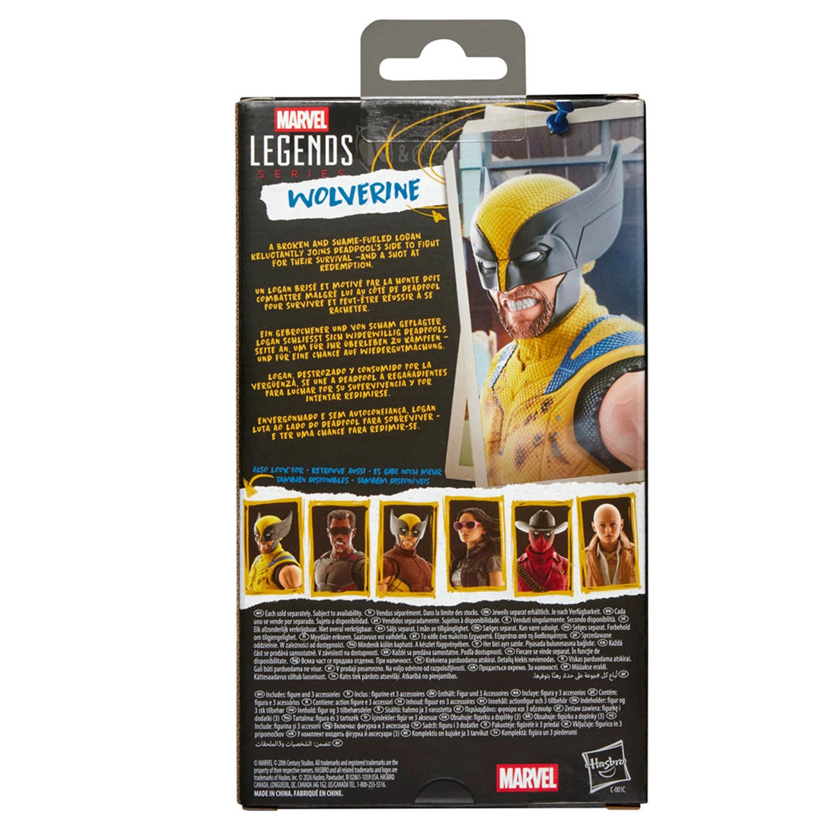 FIGURA DE ACCIÓN MARVEL LEGENDS SERIES LOBEZNO - 5