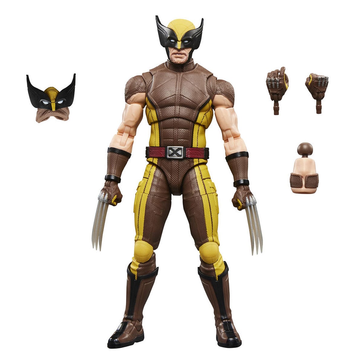 FIGURA DE ACCIÓN MARVEL LEGENDS SERIES WOLVERINE (BROWN SUIT) - 2