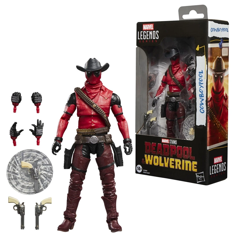 FIGURA DE ACCIÓN MARVEL LEGENDS SERIES COWBOYPOOL - 1