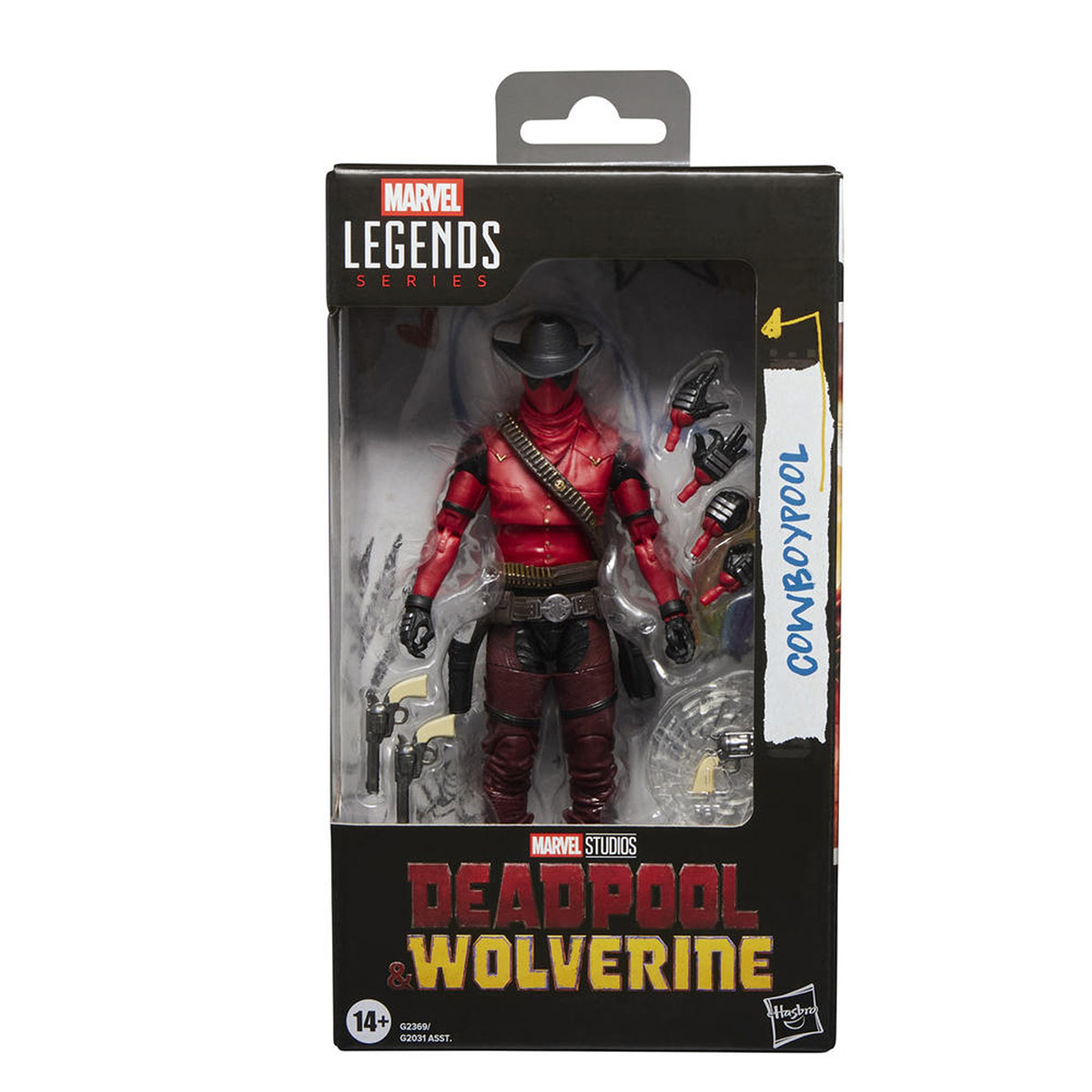 FIGURA DE ACCIÓN MARVEL LEGENDS SERIES COWBOYPOOL - 9
