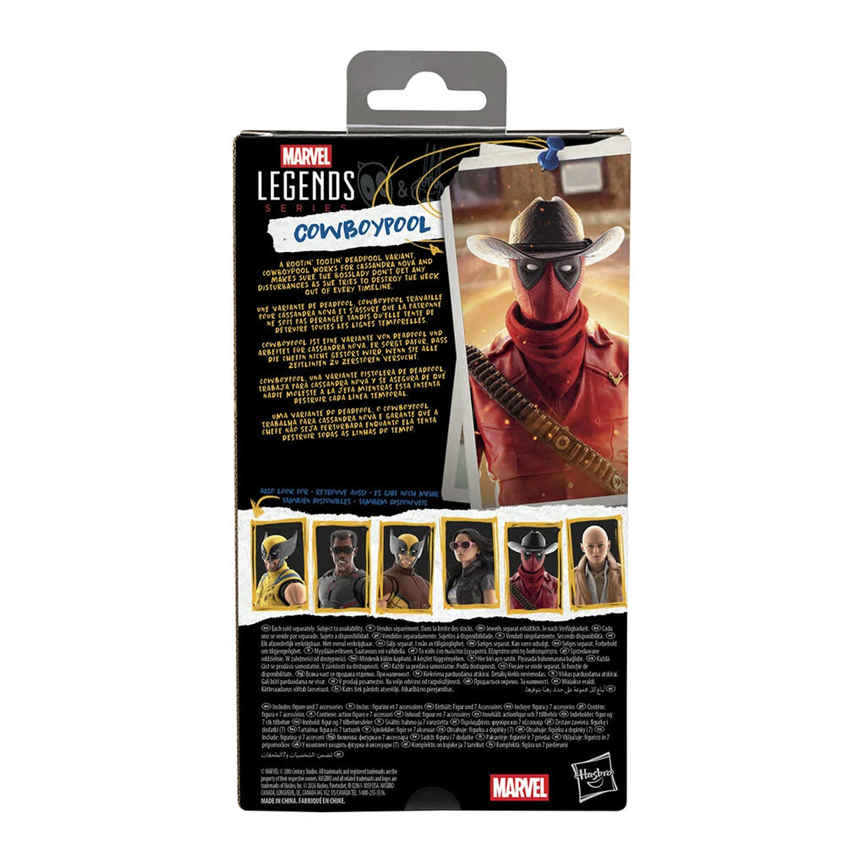 FIGURA DE ACCIÓN MARVEL LEGENDS SERIES COWBOYPOOL - 10