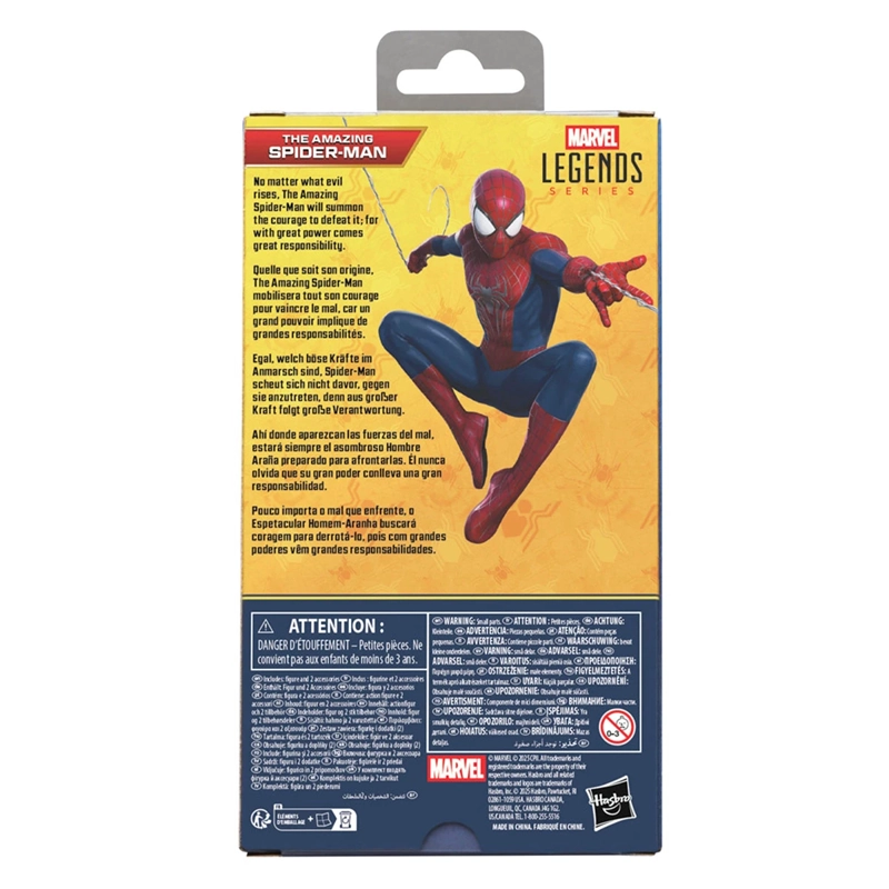 FIGURA DE ACCIÓN MARVEL LEGENDS SERIES THE AMAZING SPIDER-MAN - 6