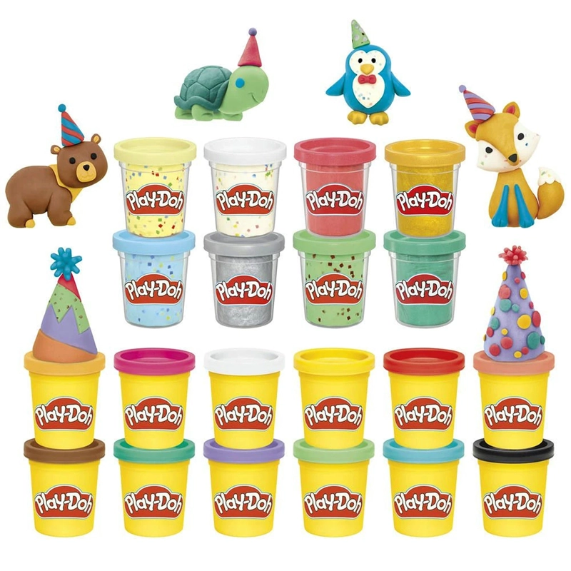 MASAS Y PLASTILINAS PLAY DOH 20 LATAS PARA CREAR Y CELEBRAR - 5