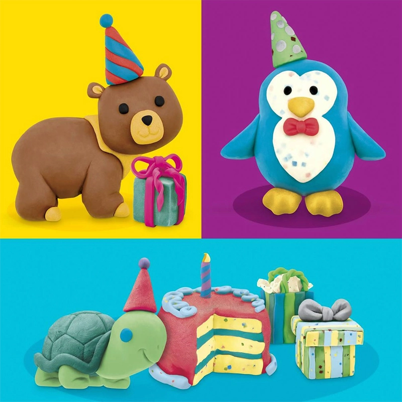 MASAS Y PLASTILINAS PLAY DOH 20 LATAS PARA CREAR Y CELEBRAR - 6