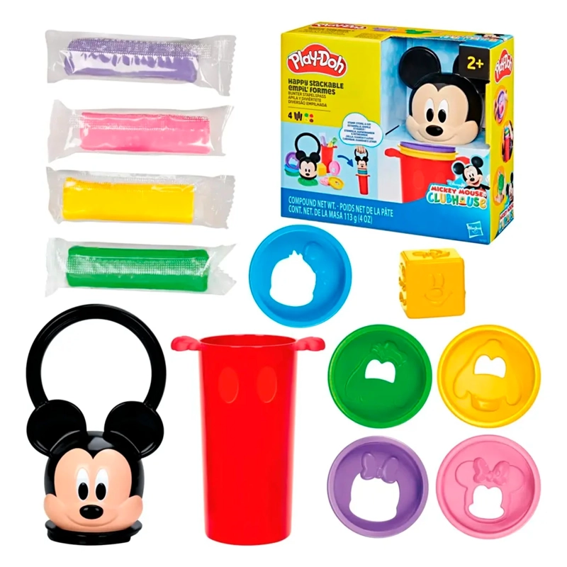 SET DE MASAS MOLDEABLES PLAY-DOH JUNIOR APILA Y DIVIÉRTETE - 4