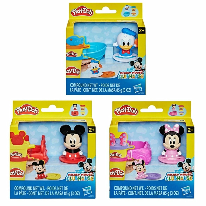 SET DE MASAS MOLDEABLES PLAY-DOH DISNEY JUNIOR STAMP AND GO - 1