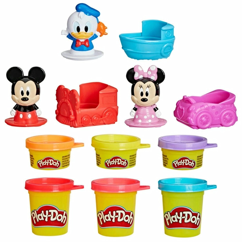 SET DE MASAS MOLDEABLES PLAY-DOH DISNEY JUNIOR STAMP AND GO - 2