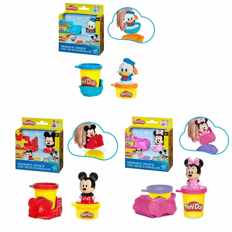 SET DE MASAS MOLDEABLES PLAY-DOH DISNEY JUNIOR STAMP AND GO - 3