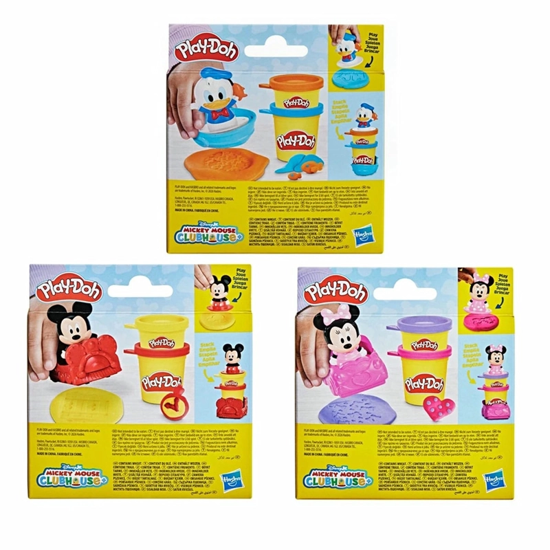 SET DE MASAS MOLDEABLES PLAY-DOH DISNEY JUNIOR STAMP AND GO - 4