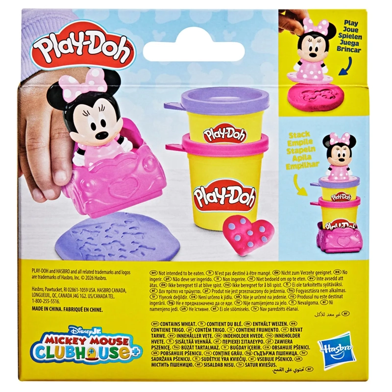 SET DE MASAS MOLDEABLES PLAY-DOH DISNEY JUNIOR STAMP AND GO - 7